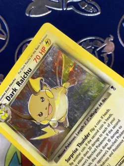 Dark Raichu - 7/110 - Holo Rare - Legendary Collection Pokemon - HP - Image 3
