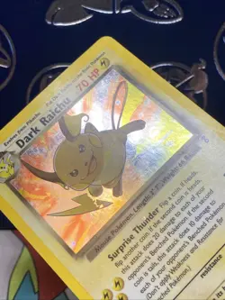 Dark Raichu - 7/110 - Holo Rare - Legendary Collection Pokemon - HP - Image 5