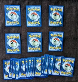 Base Set Unlimited Complete Common - 27 Pokemon cards (no trainers) - LP - Image 2
