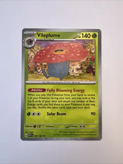 Pokemon Vileplume TCG Scarlet & Violet 151 Mew 045/165 Non-Holo Rare Master Set - Image 1