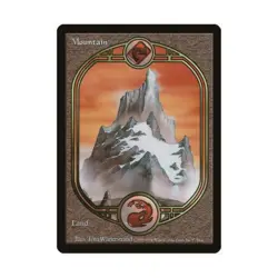 WOTC MtG Unglued Mountain (C) EX - Image 1