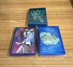 POKEMON TCG X3 MIXED SETS CARD SLEEVES - PACK OF 65 - NEW & SEALED - Image 1