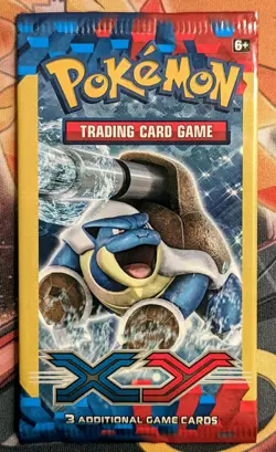 Pokemon 3 cards Booster Packs - XY Base Set - 4 Artworks - Factory Sealed - Image 2