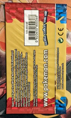 Pokemon 3 cards Booster Packs - XY Base Set - 4 Artworks - Factory Sealed - Image 3