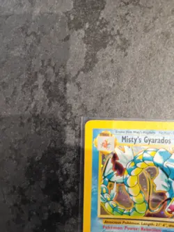 Pokemon Misty's Gyarados 13/132, Holo Unlimited Excellent LP/NM Condition - Image 2