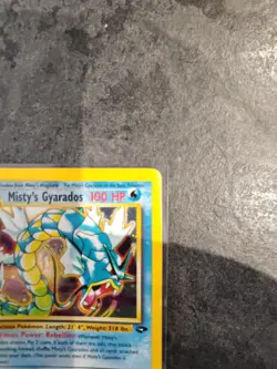 Pokemon Misty's Gyarados 13/132, Holo Unlimited Excellent LP/NM Condition - Image 3