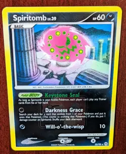 Spiritomb 32/99 Crosshatch Holo Promo - 2010 Pokemon League - NM - Image 3