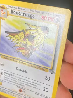 CARTE POKEMON ROUCARNAGE 24/64 FR RARE WIZARDS JUNGLE - TBE/EXC - Image 3