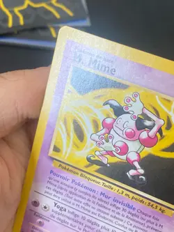 CARTE POKEMON M. MIME 22/64 FR RARE WIZARDS JUNGLE - TBE/EXC - Image 2