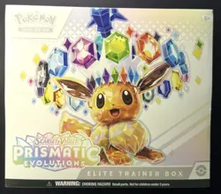Pokemon TCG Scarlet & Violet: Prismatic Evolutions Evolutions Elite ETB Lot of 2 - Image 2