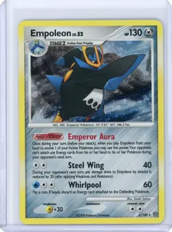 Empoleon 2/100 Stormfront Holo Rare Pokemon Card - LP - Image 1