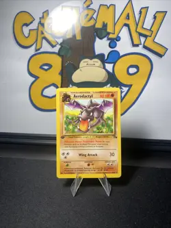 Aerodactyl 16/62 Pokemon TCG Fossil 1st Edition Non-Holo Rare LP Vintage 1999 - Image 4
