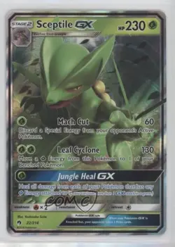 Sceptile GX Pokemon Sun & Moon Lost Thunder #22 l0a - Image 1