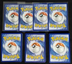 100 Pokemon Card Lot - Yellow Border North America Pre-2023 - RAW Never Played - Image 3
