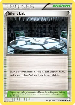 Silent Lab 140/160 Primal Clash Pokemon Card LP - Image 1