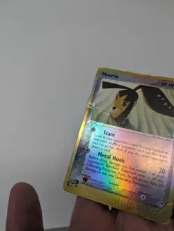 Pokemon TCG Mawile EX Sandstorm 09 Reverse Holo Rare Damaged - Image 3