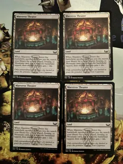 4x Maestros Theater MTG Streets of New Capenna Common Nonfoil NM - Image 1
