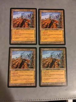 4X WASTELAND Tempest (3 NM, 1 LP) Magic the Gathering MTG - Image 1