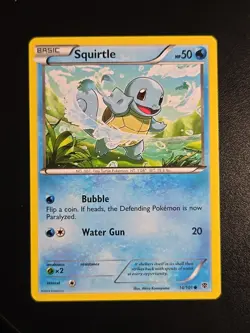 Squirtle Plasma Blast Regular Card 14/101 Near Mint Pokemon TCG Rare - Image 1