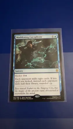 MTG Maddening Cacophony Zendikar Rising 067/280 Regular Rare - Image 1