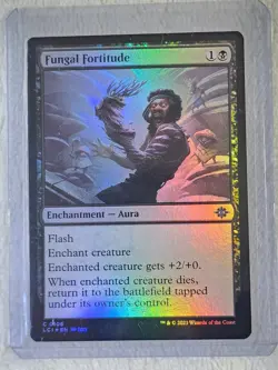 MTG Fungal Fortitude FOIL The Lost Caverns of Ixalan #106 Magic Card NM - Image 5