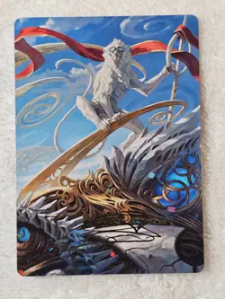 MTG Ragavan Nimble Pilferer Art Card Gold-Stamped Signature March of the Machine - Image 1