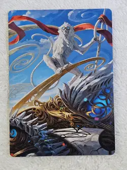 MTG Ragavan Nimble Pilferer Art Card Gold-Stamped Signature March of the Machine - Image 2