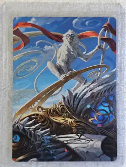 MTG Ragavan Nimble Pilferer Art Card Gold-Stamped Signature March of the Machine - Image 4