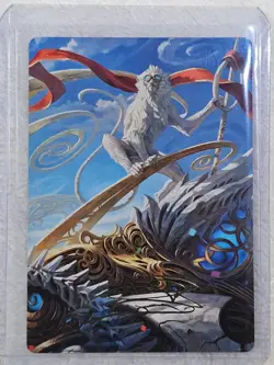 MTG Ragavan Nimble Pilferer Art Card Gold-Stamped Signature March of the Machine - Image 5