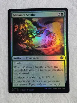 MTG Malamet Scythe FOIL The Lost Caverns of Ixalan #200 Magic Card NM - Image 1
