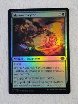 MTG Malamet Scythe FOIL The Lost Caverns of Ixalan #200 Magic Card NM - Image 2