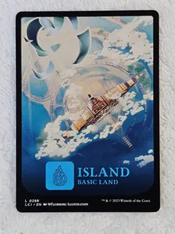 MTG Island (0288) - The Lost Caverns of Ixalan (LCI) Magic Card LAND NM - Image 2