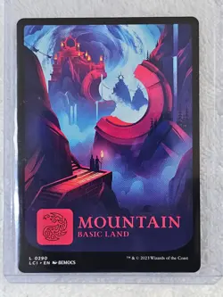 MTG Mountain (0290) - The Lost Caverns of Ixalan (LCI) Magic Card LAND NM - Image 5