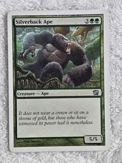 MTG Silverback Ape #S7 8th Edition (8ED) Magic the Gathering Card U Near Mint - Image 1