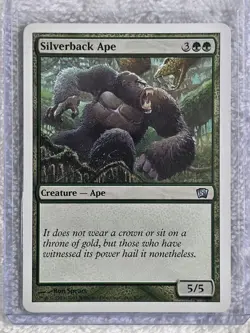 MTG Silverback Ape #S7 8th Edition (8ED) Magic the Gathering Card U Near Mint - Image 4