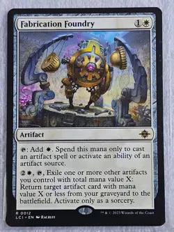 MTG Fabrication Foundry #12 The Lost Caverns of Ixalan Card Rare NM - Image 4