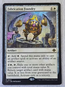 MTG Fabrication Foundry #12 The Lost Caverns of Ixalan Card Rare NM - Image 5