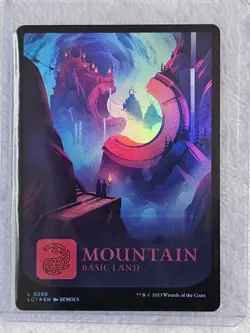 MTG Mountain FOIL (0290) - The Lost Caverns of Ixalan (LCI) Magic Card LAND NM - Image 4