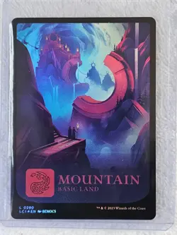MTG Mountain FOIL (0290) - The Lost Caverns of Ixalan (LCI) Magic Card LAND NM - Image 5
