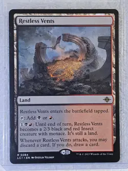 MTG Restless Vents - The Lost Caverns of Ixalan #284 Card Rare NM - Image 5