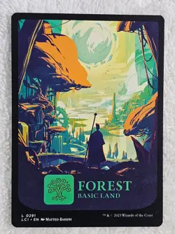 MTG Forest (0291) - The Lost Caverns of Ixalan (LCI) Magic Card LAND NM - Image 1