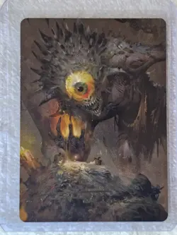 MTG Nothic Art Card Gold-Stamped Signature #25 Battle for Baldur's Gate NM - Image 5