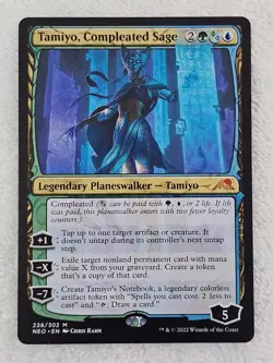 MTG Tamiyo, Compleated Sage #238 Kamigawa Neon Dynasty Magic Card Mythic NM - Image 1