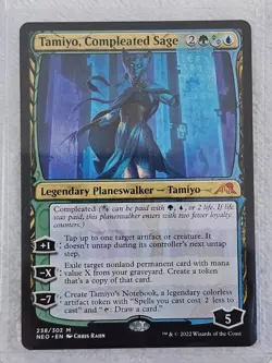 MTG Tamiyo, Compleated Sage #238 Kamigawa Neon Dynasty Magic Card Mythic NM - Image 4