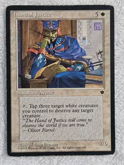 MTG Hand of Justice - Fallen Empires (FEM) Magic the Gathering Card Rare HP - Image 4