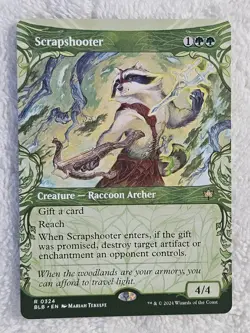 MTG Scrapshooter (Showcase) #324 Bloomburrow (BLB) Magic Card Rare NM - Image 2