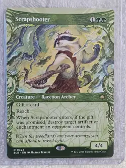 MTG Scrapshooter (Showcase) #324 Bloomburrow (BLB) Magic Card Rare NM - Image 4