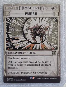 MTG Pariah Outlaws of Thunder Junction (OTP) #5 Magic Card Rare NM - Image 4