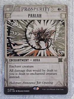 MTG Pariah Outlaws of Thunder Junction (OTP) #5 Magic Card Rare NM - Image 5