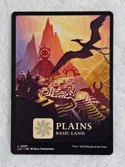 MTG Plains (0287) - The Lost Caverns of Ixalan (LCI) Magic Card LAND NM - Image 1